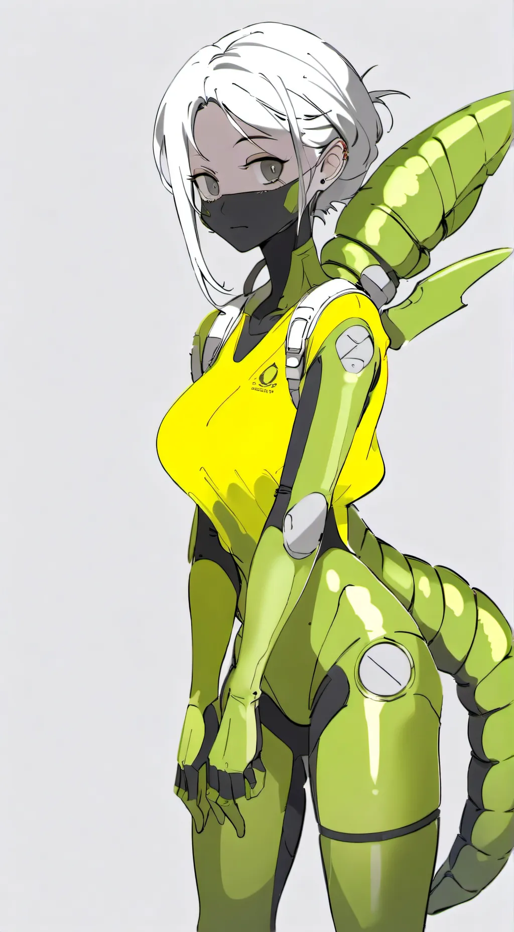 ai character: alien background