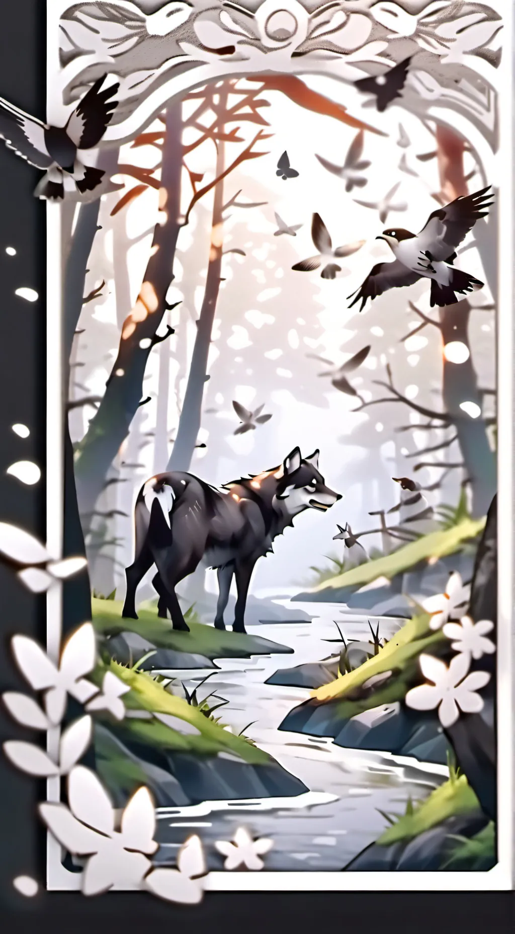 ai character: Skz as their Skzoo background