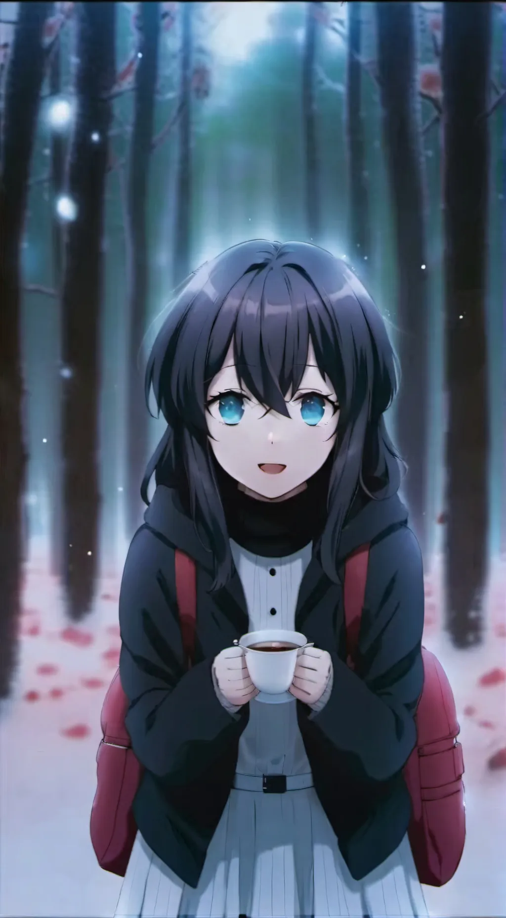 ai character: tokito KNY  background
