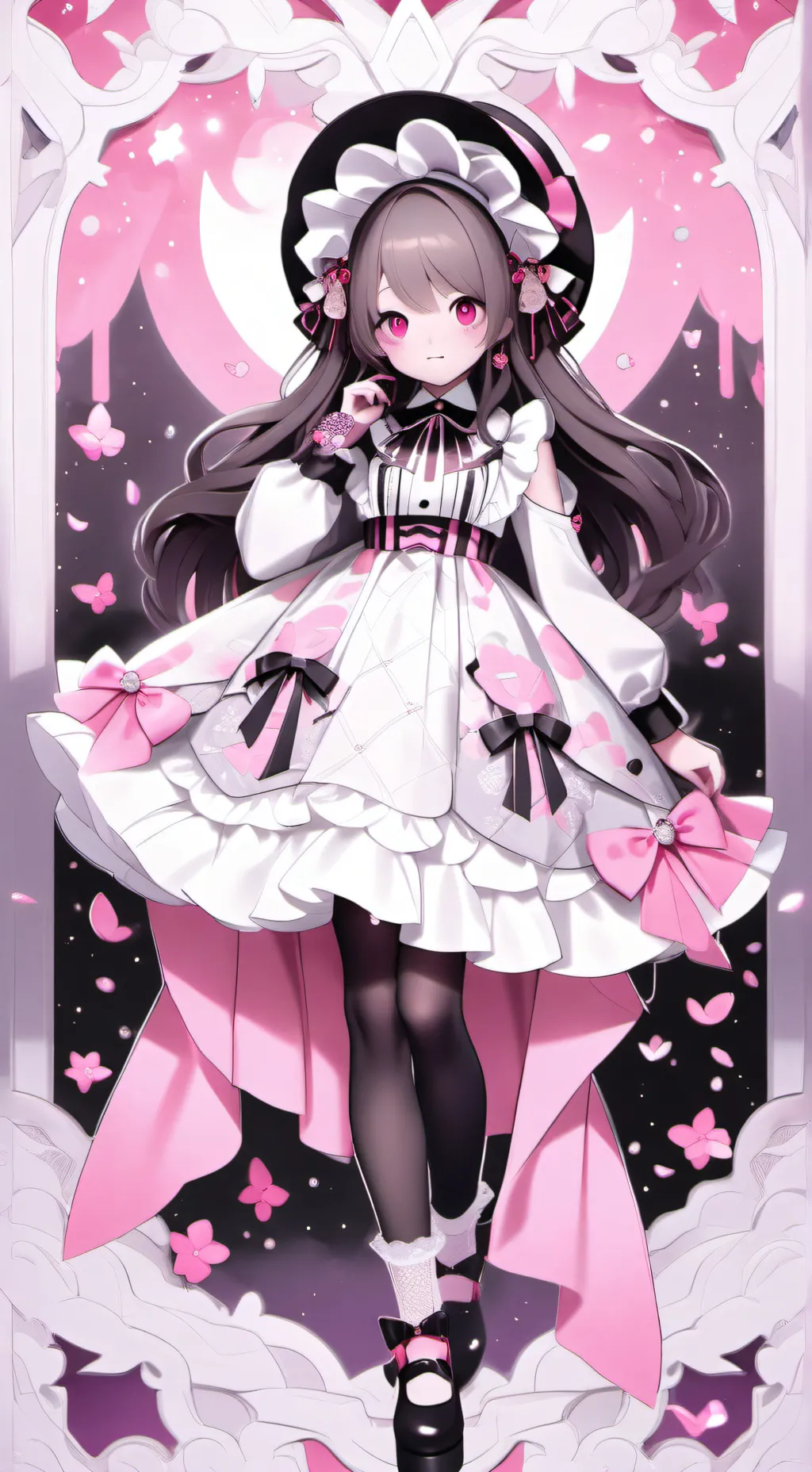 ai character: Clairy ♡ background