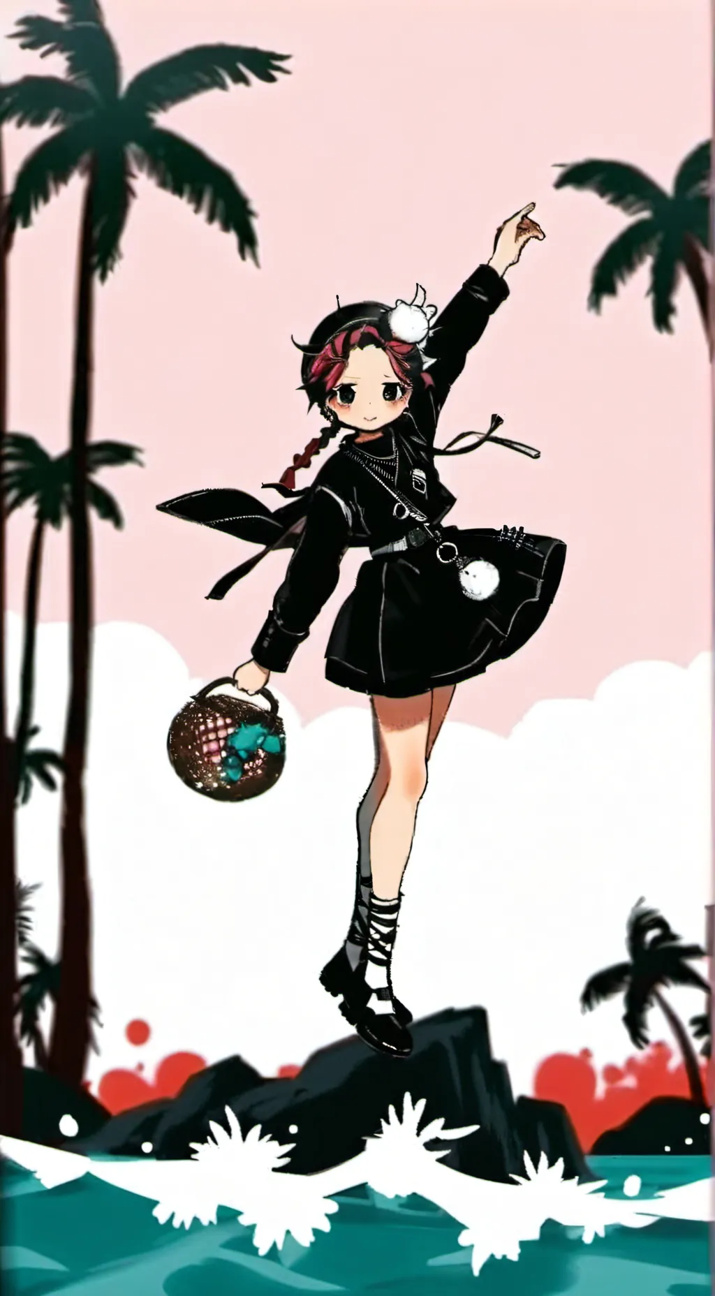 ai character: hijo del giyutan  background