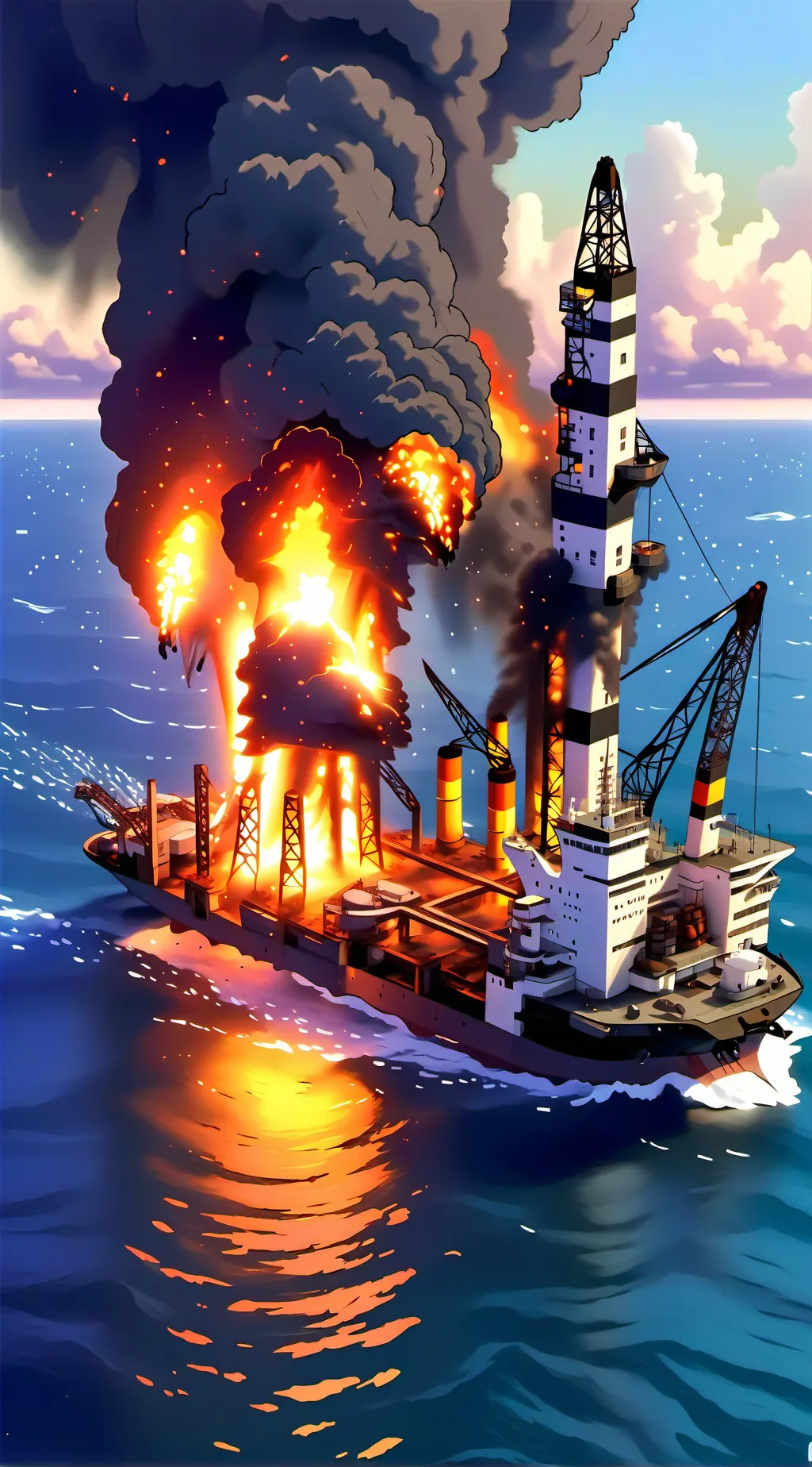 ai character: Suez Oil Disaster background