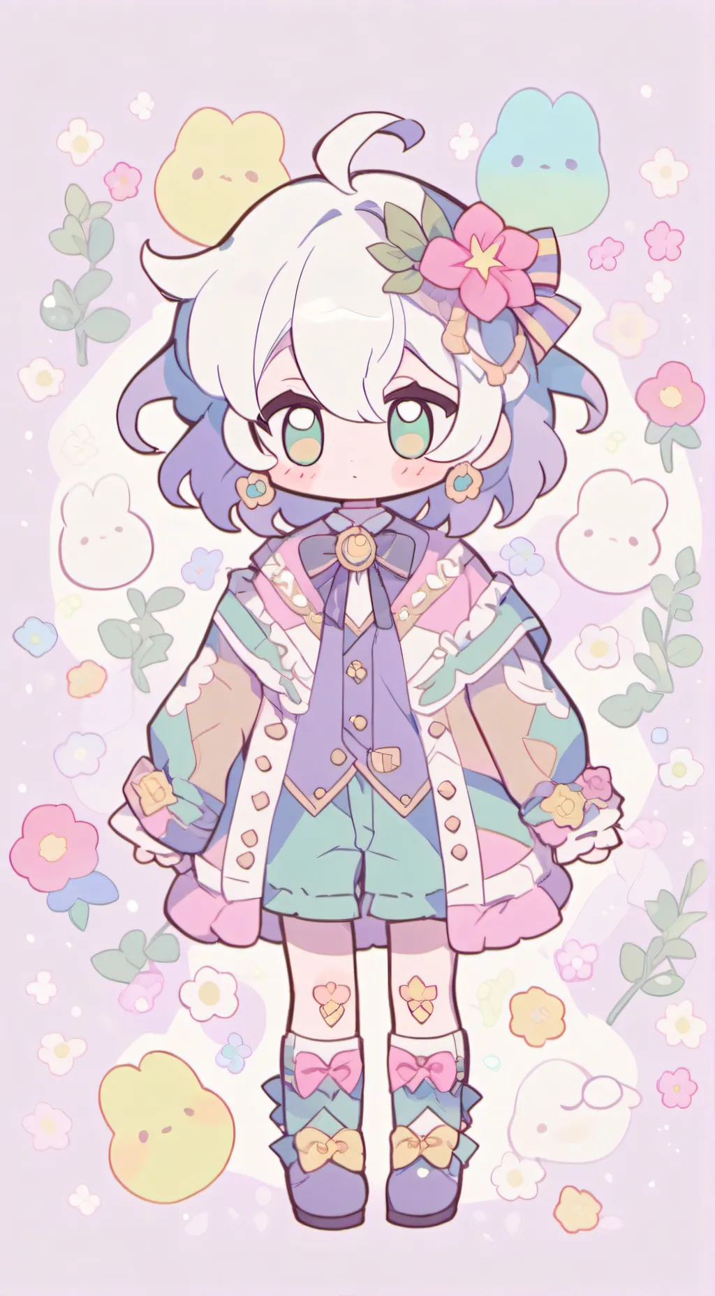 ai character: dandy background