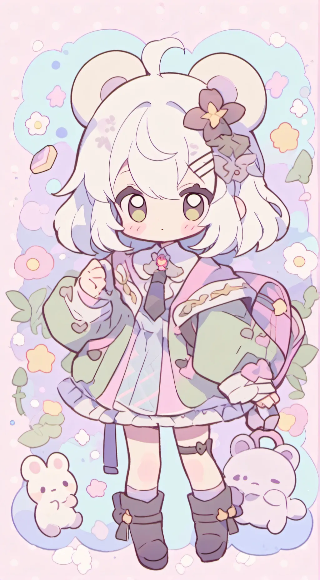 ai character: Kiyomi background