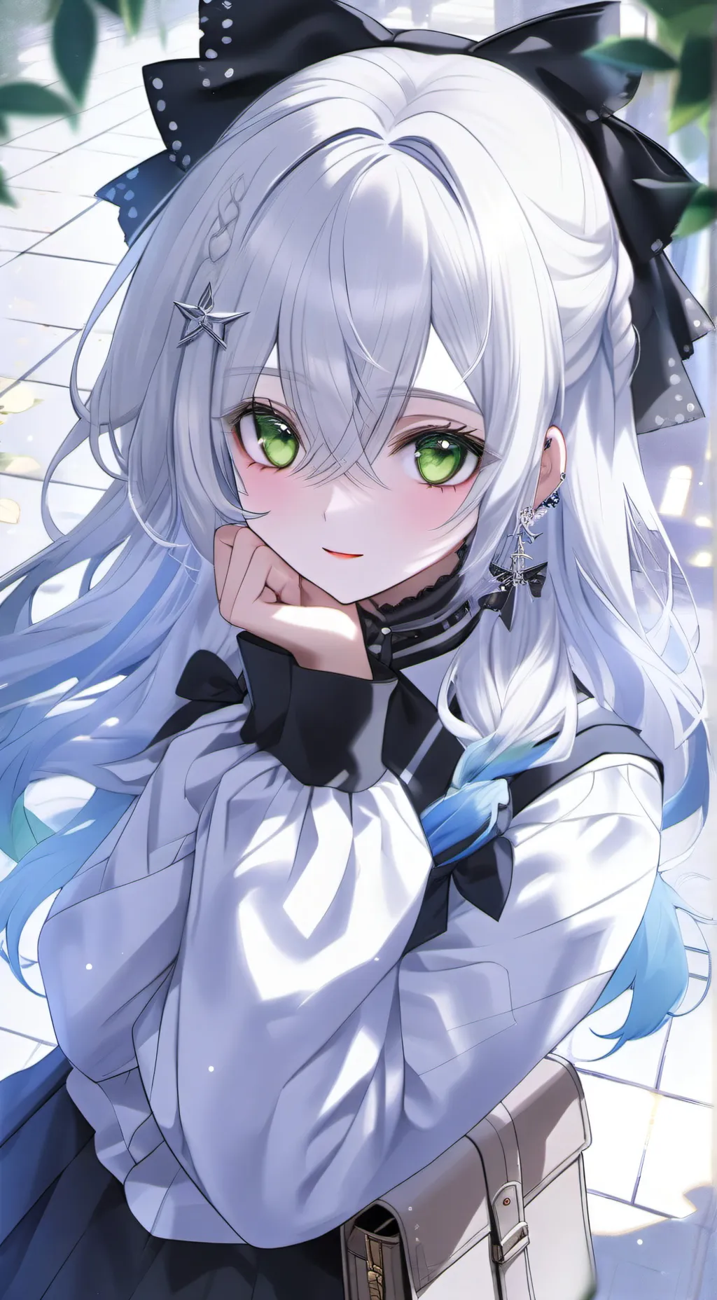 ai character: 若雨 background