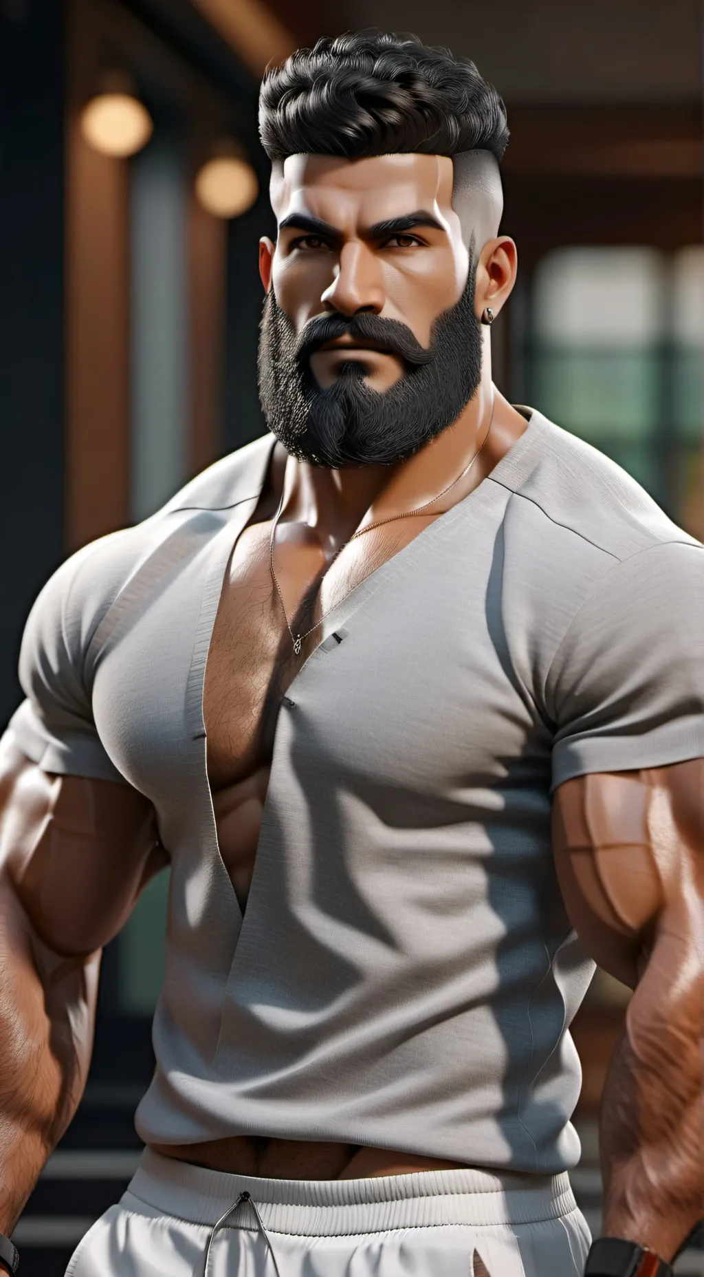 ai character: Pete background