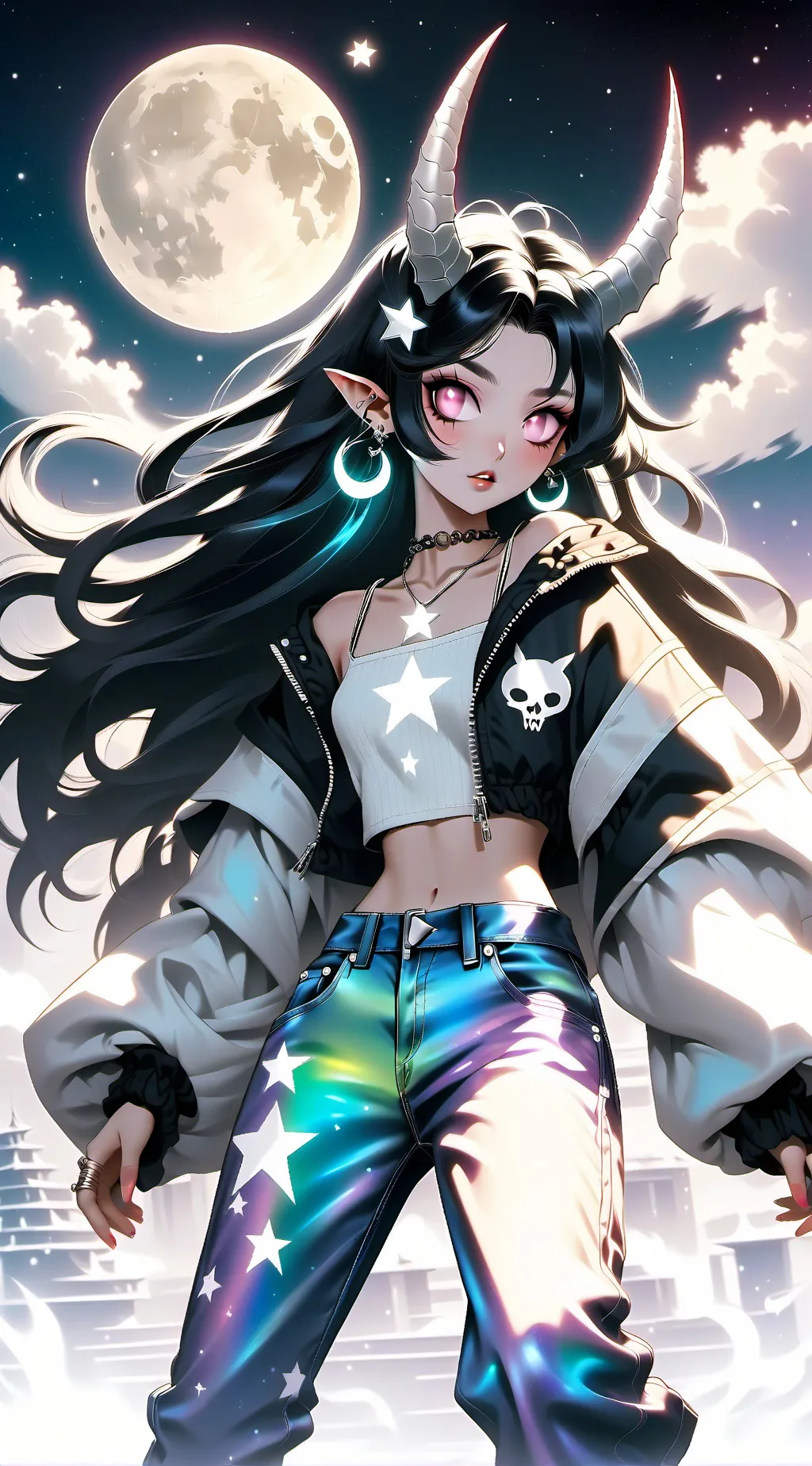 ai character: Evelyn  background