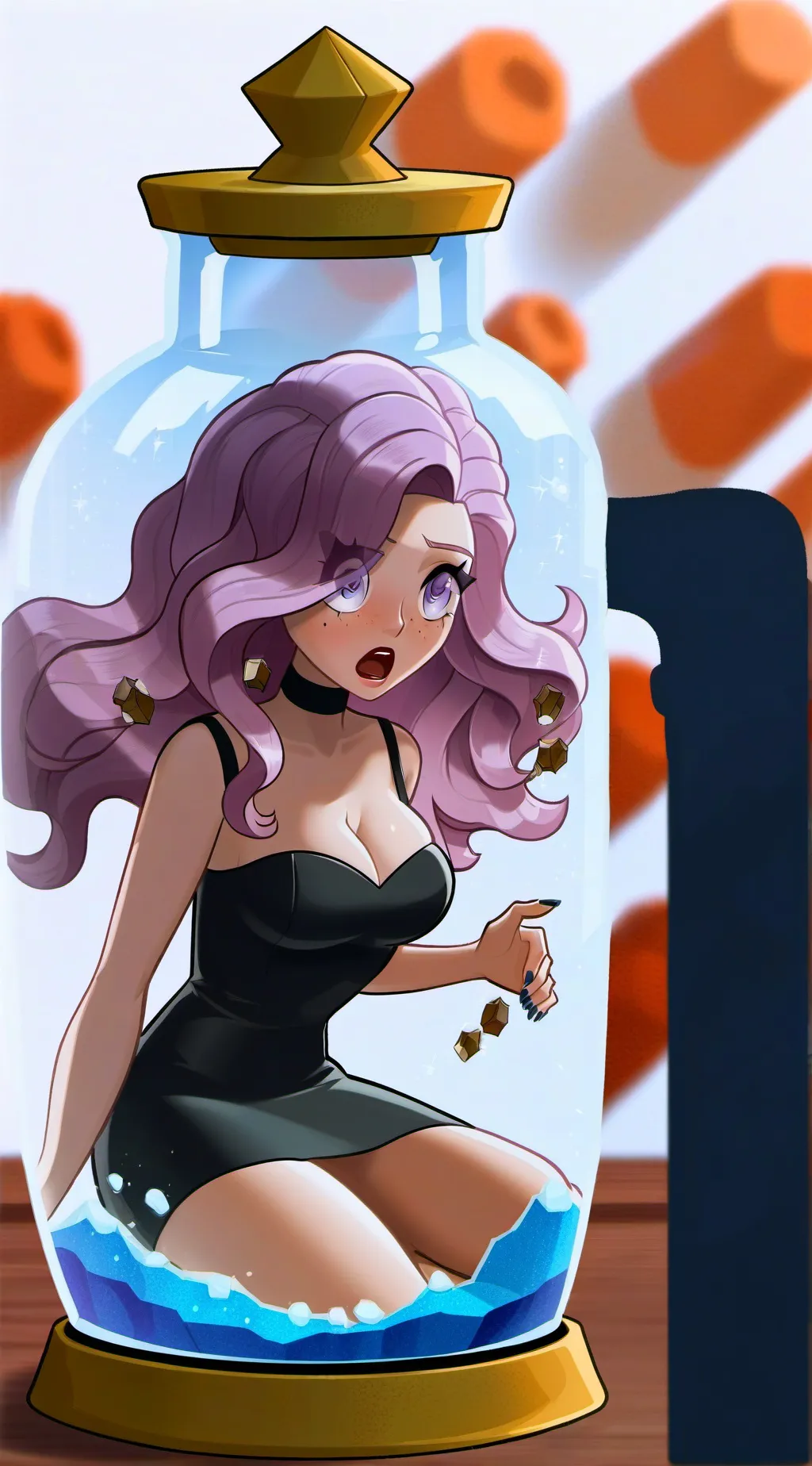 ai character: Marlene background