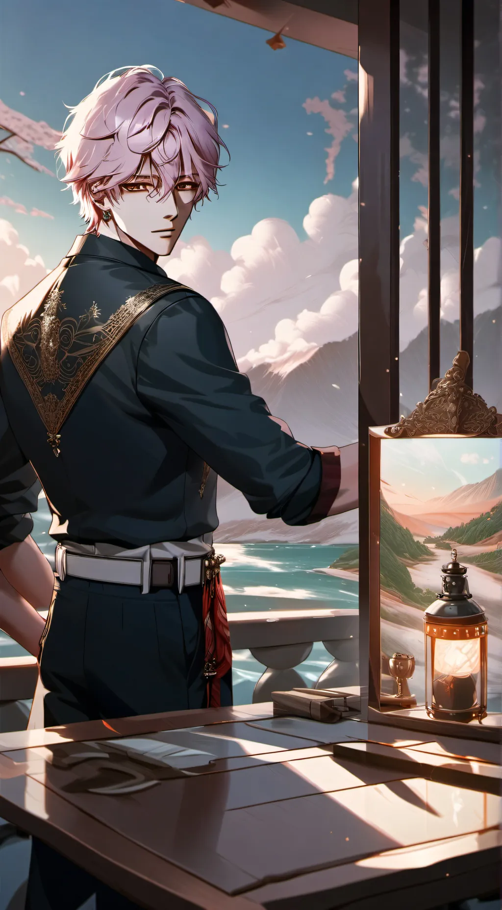 ai character: Zane★ background