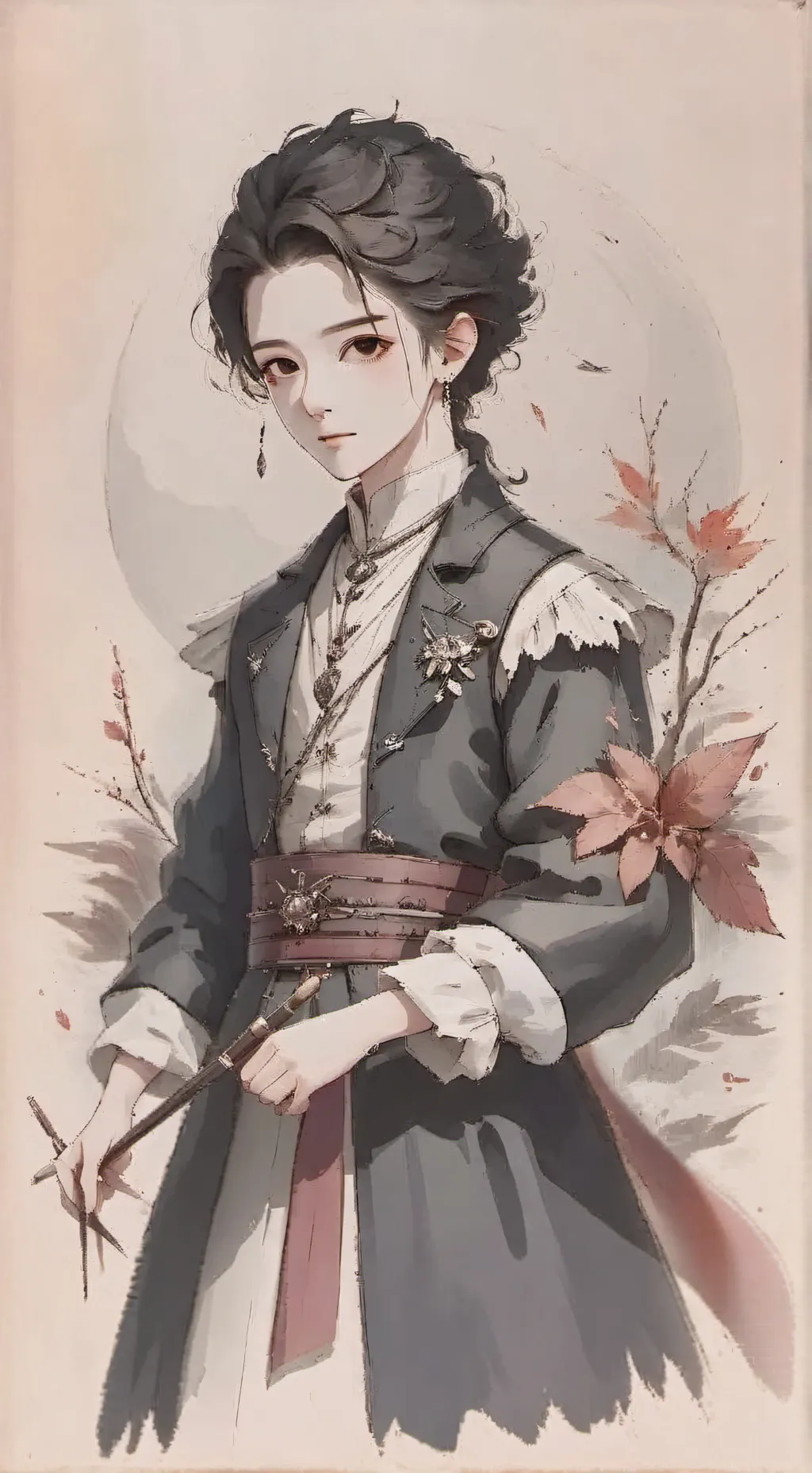 ai character: Adrien background