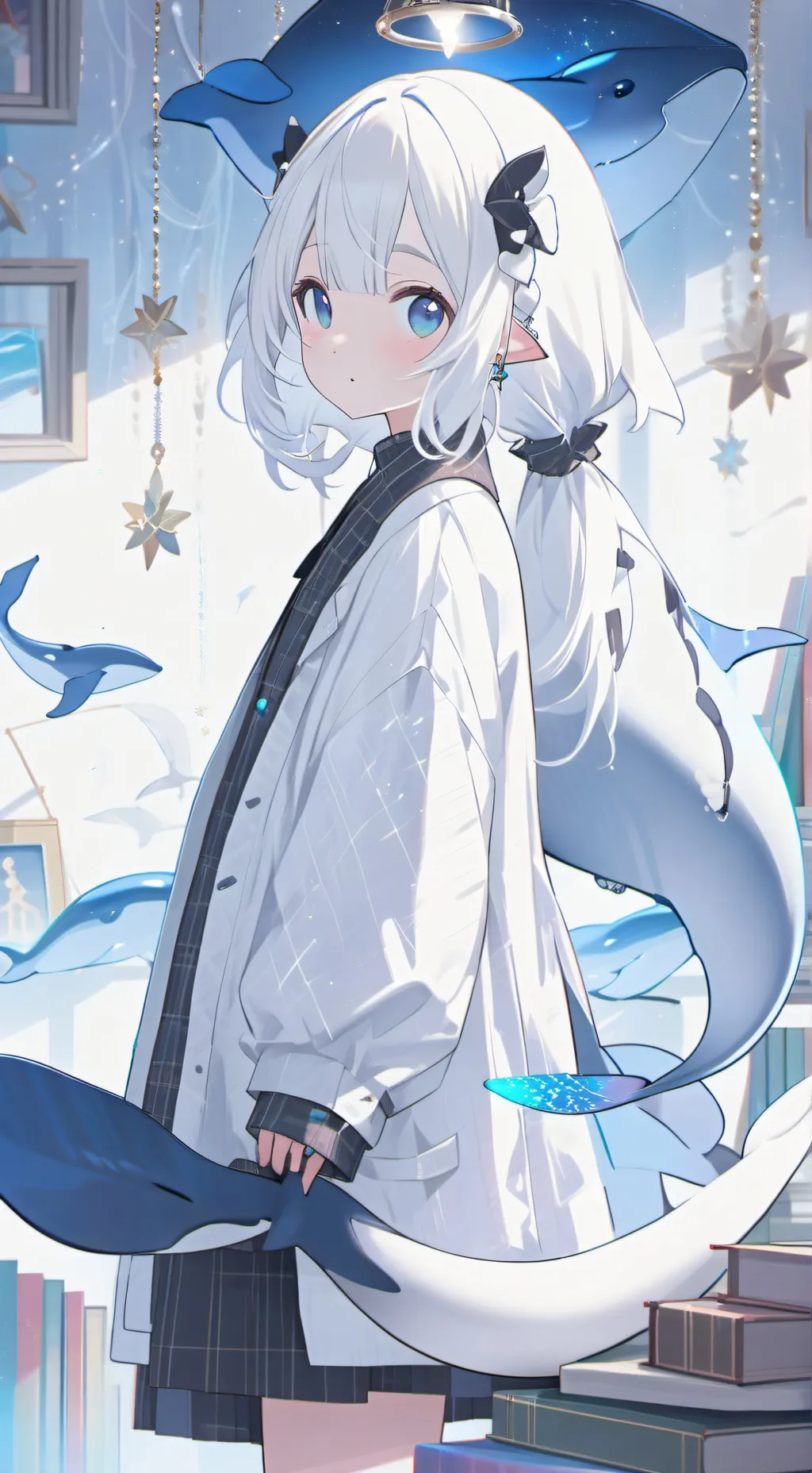 ai character: Spirit of the Beluga Whales background