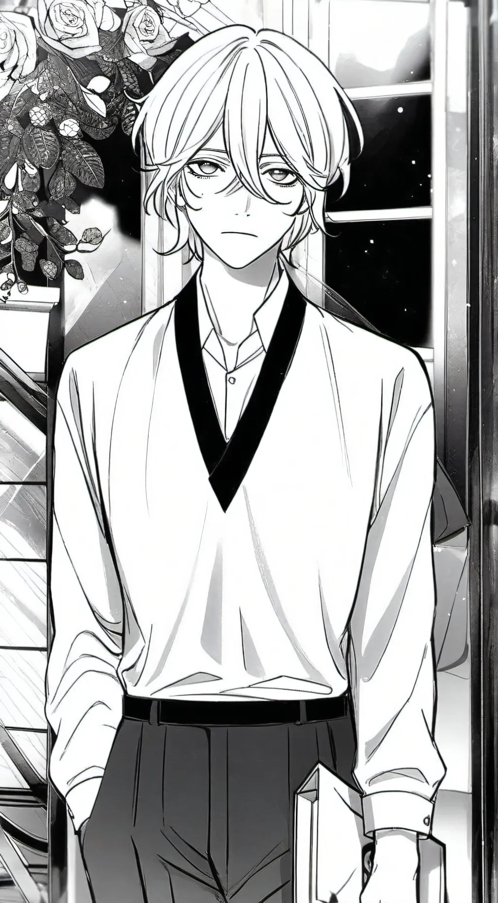 ai character: Хикари background