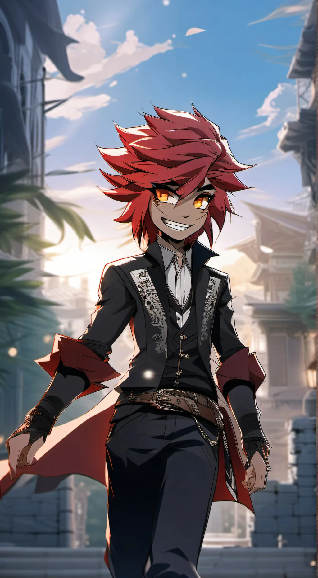 ai character: alastor  background