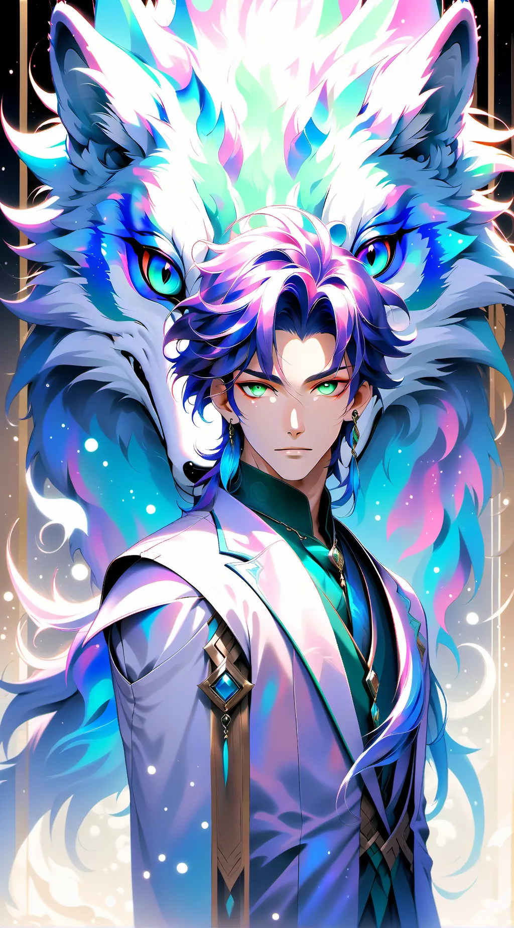 ai character: Lysandre  background