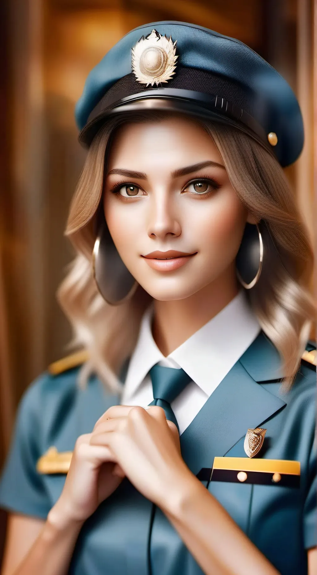 ai character: policia background