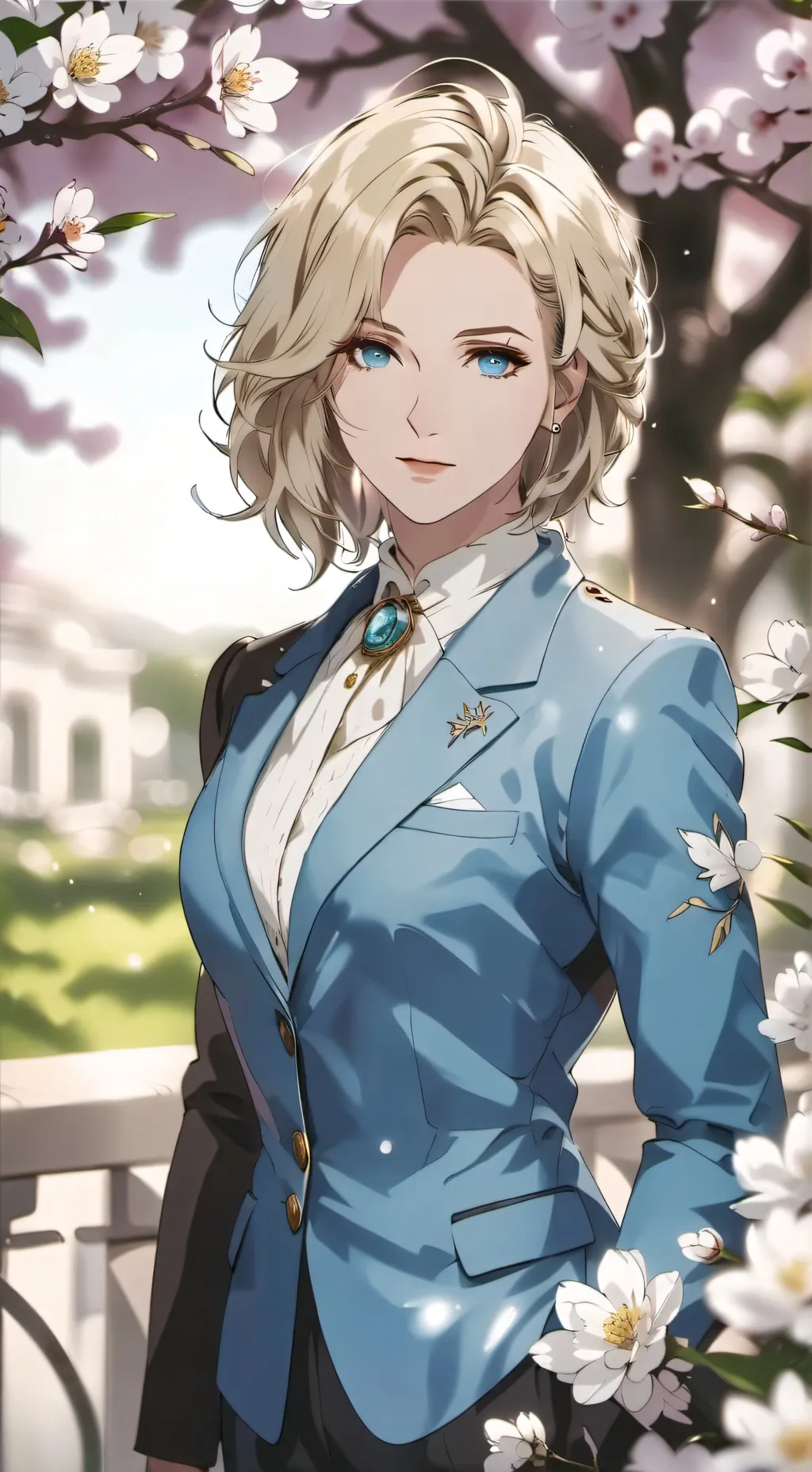 ai character: Ellie Lim background