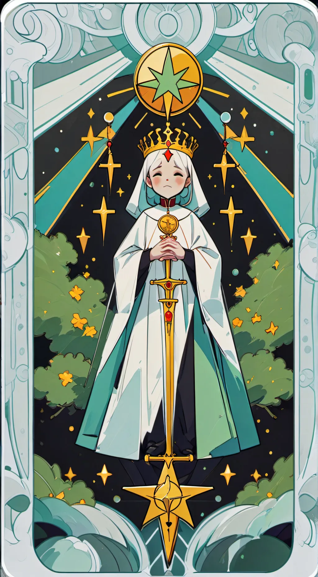 ai character: Фпе background