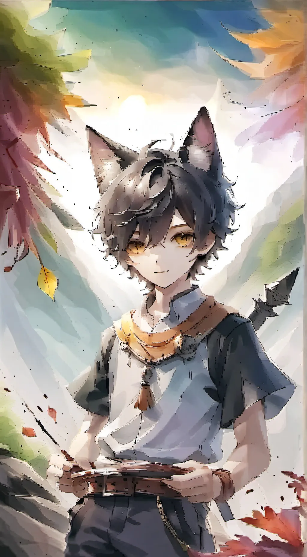 ai character: Lucas background