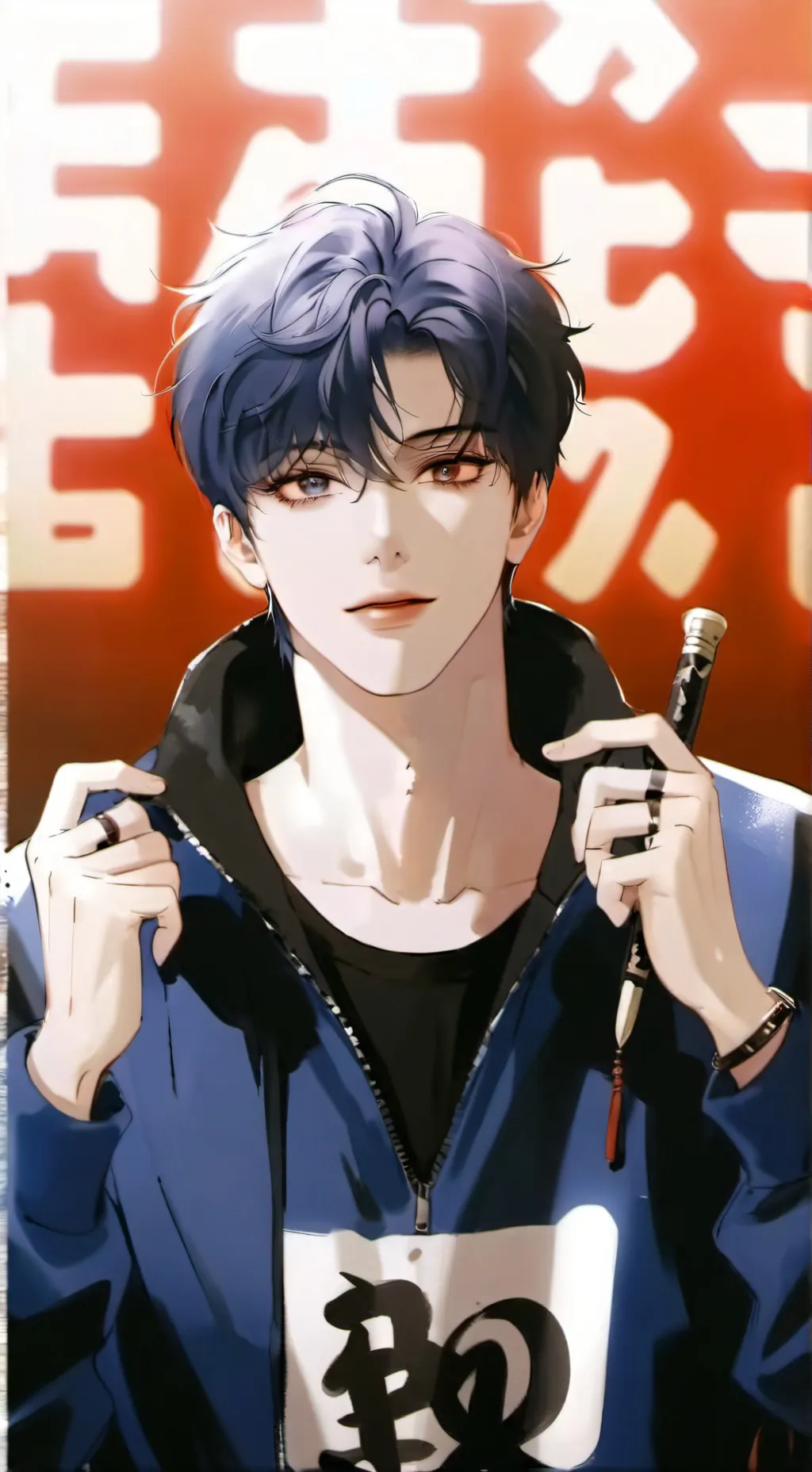 ai character: Jinwoo background