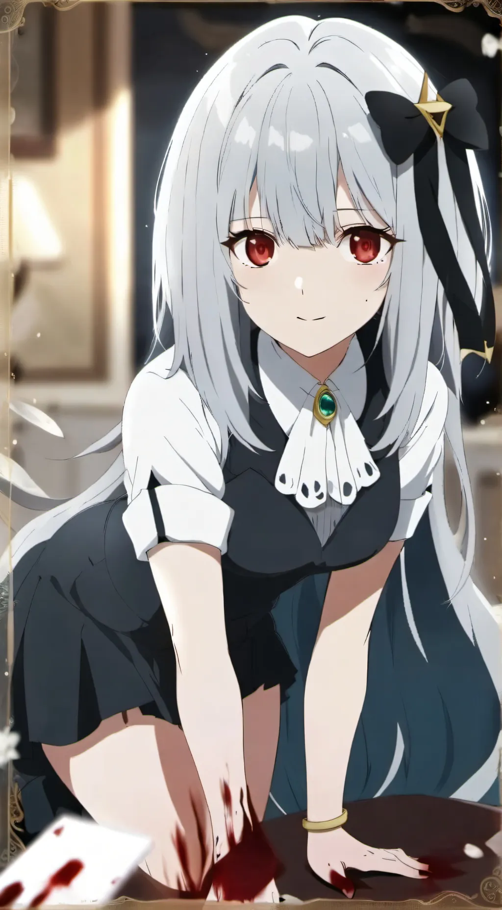 ai character: Emy  background