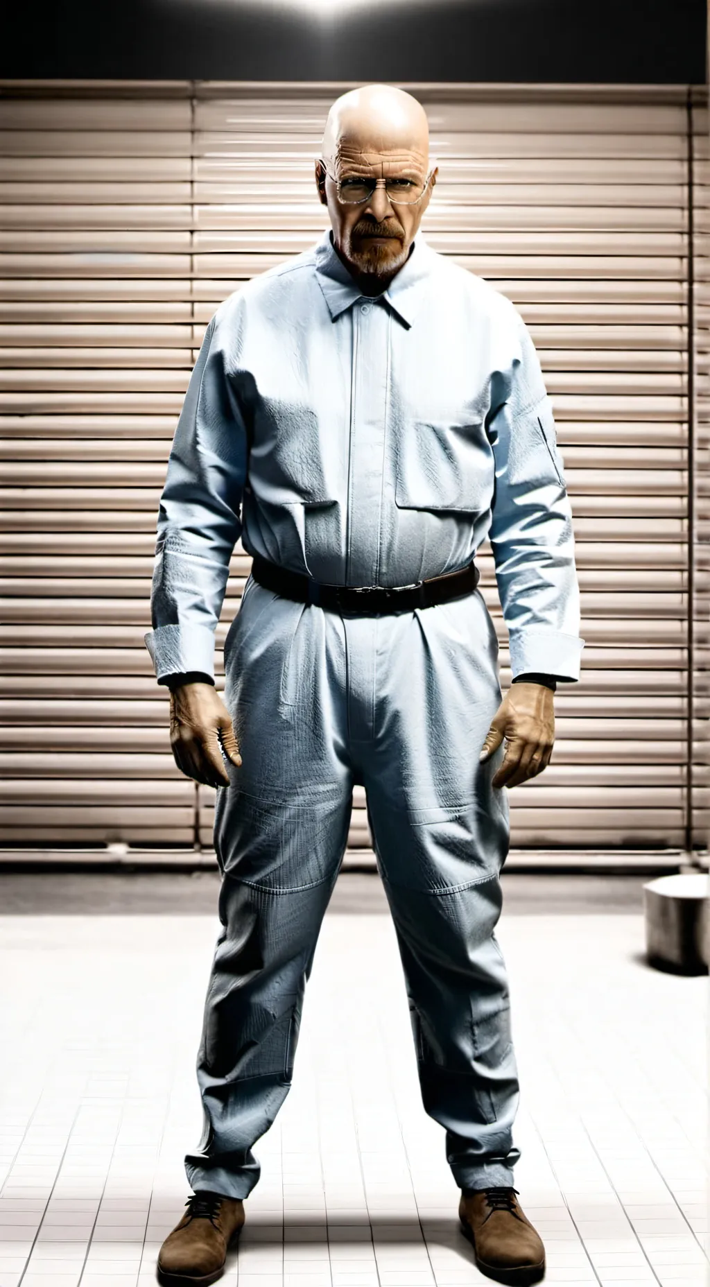 ai character: walter white  background