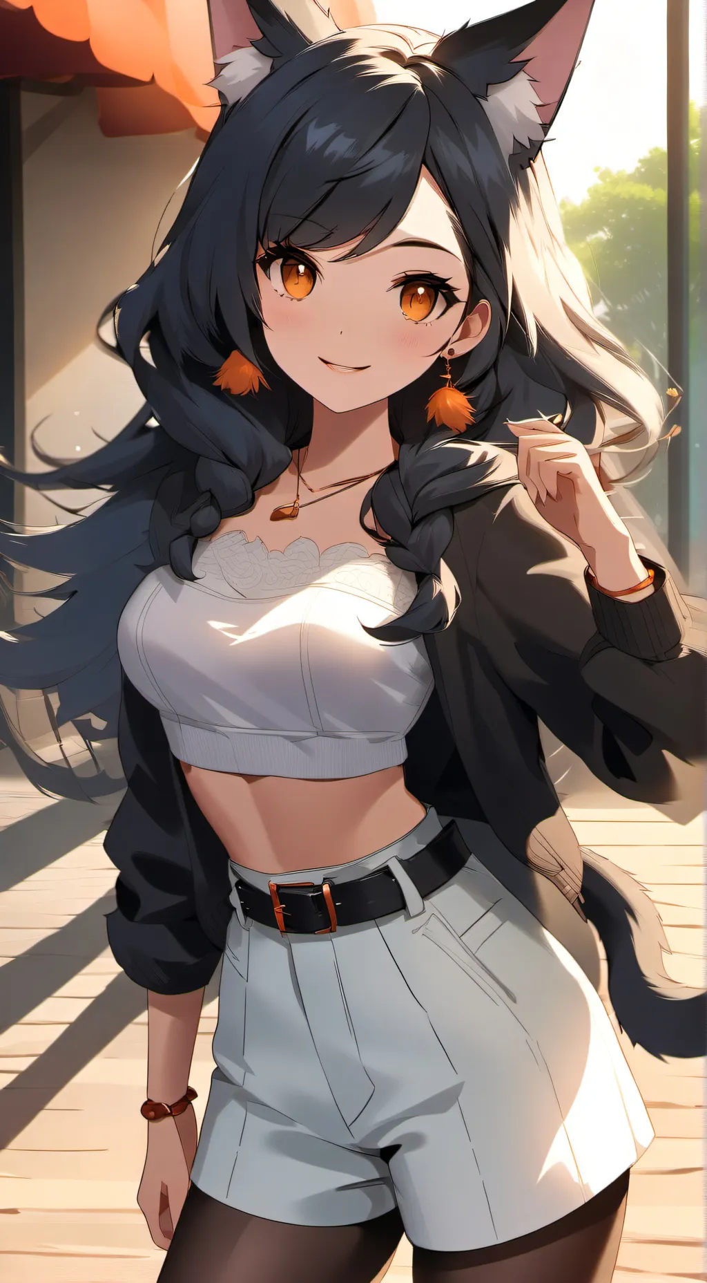 ai character: Соня  background