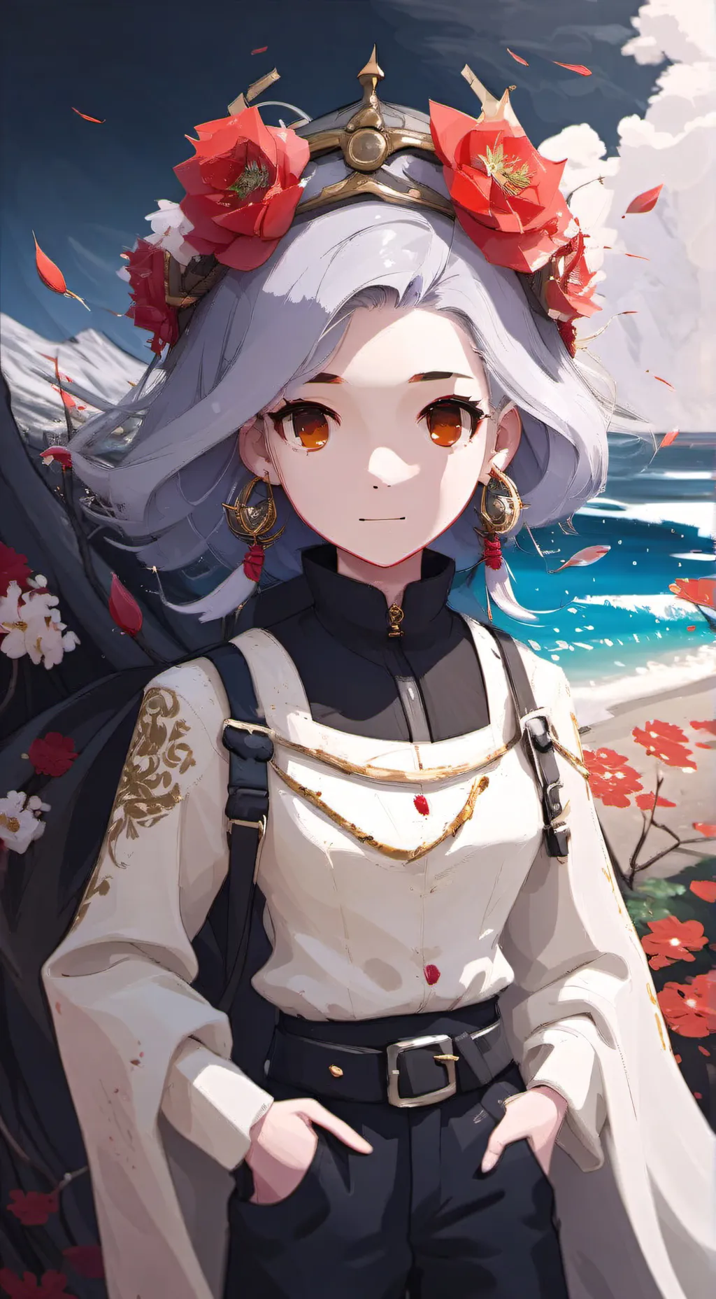 ai character: maria background