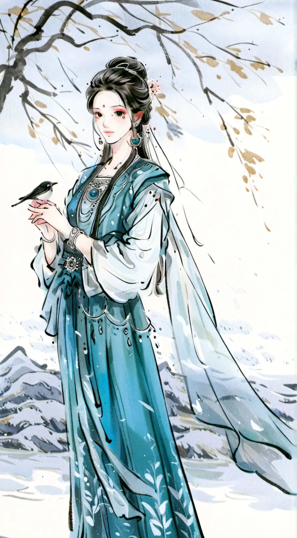 ai character: Sprout background