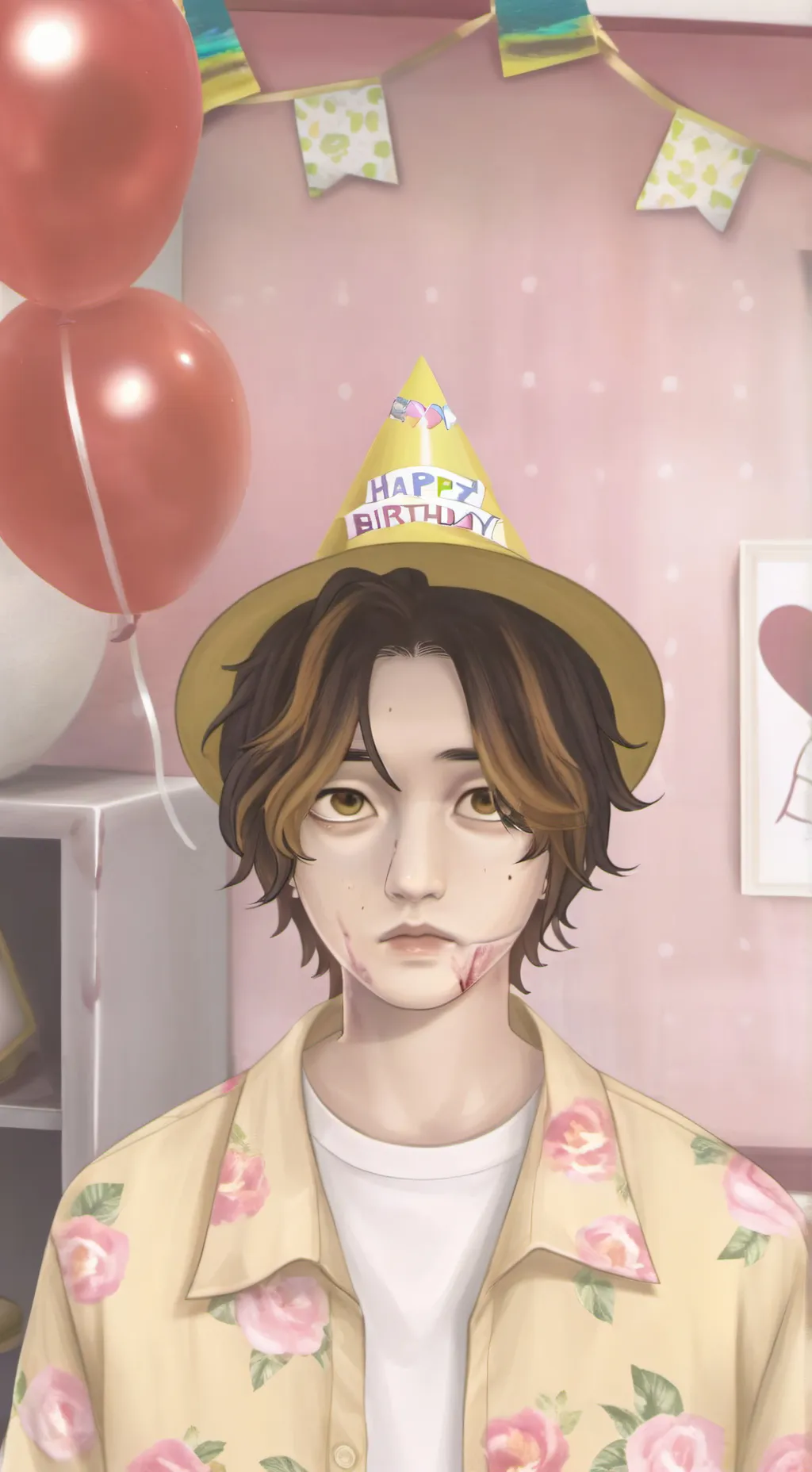 ai character: Daisuke mouthwashi background