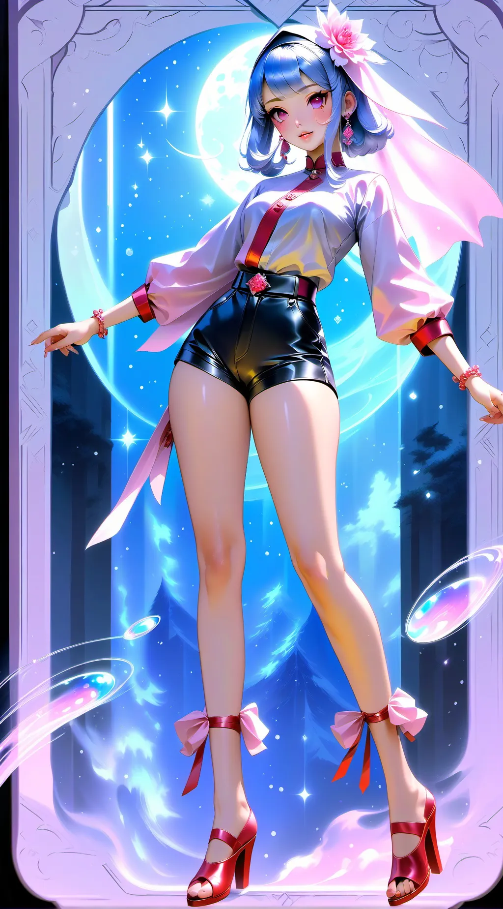 ai character: bunny background