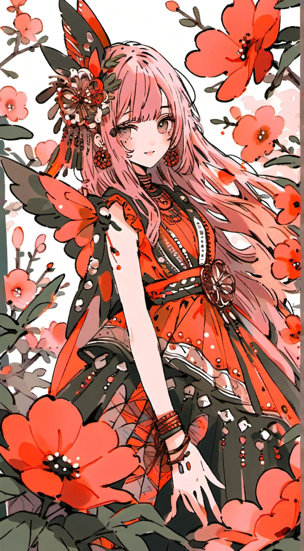 ai character: Ayame Himura background