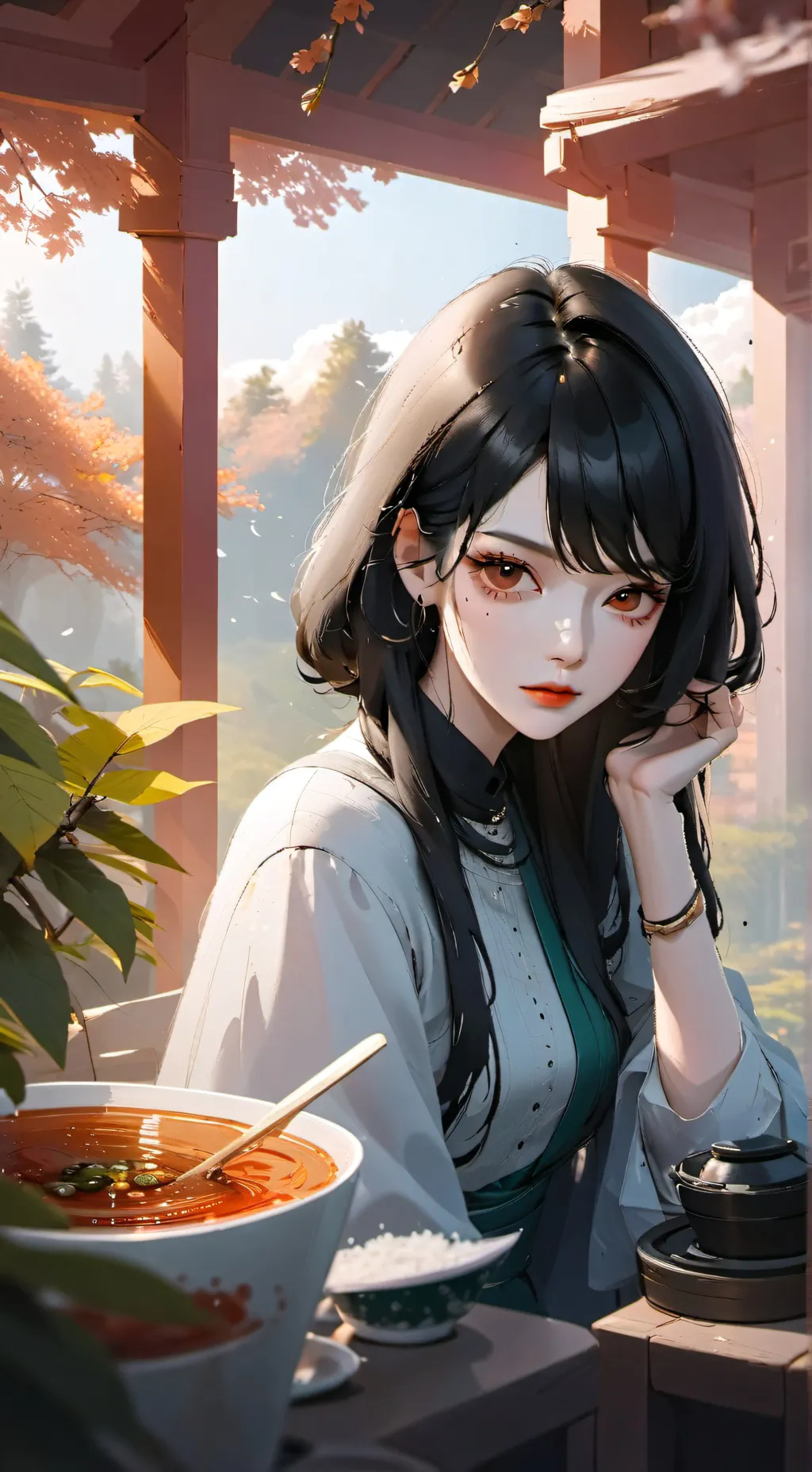 ai character: Ella background