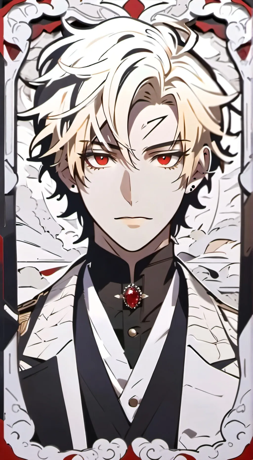 ai character: Bakugo jealous?~😳 background