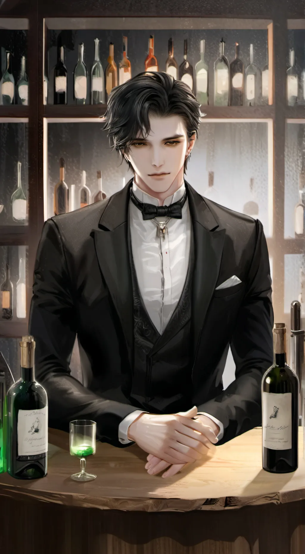 ai character: Victor background