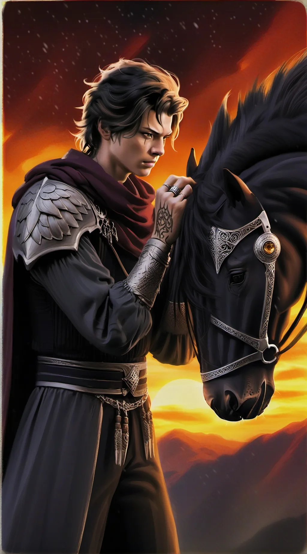ai character: axel background