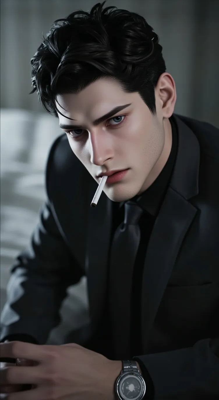 ai character: LEON background