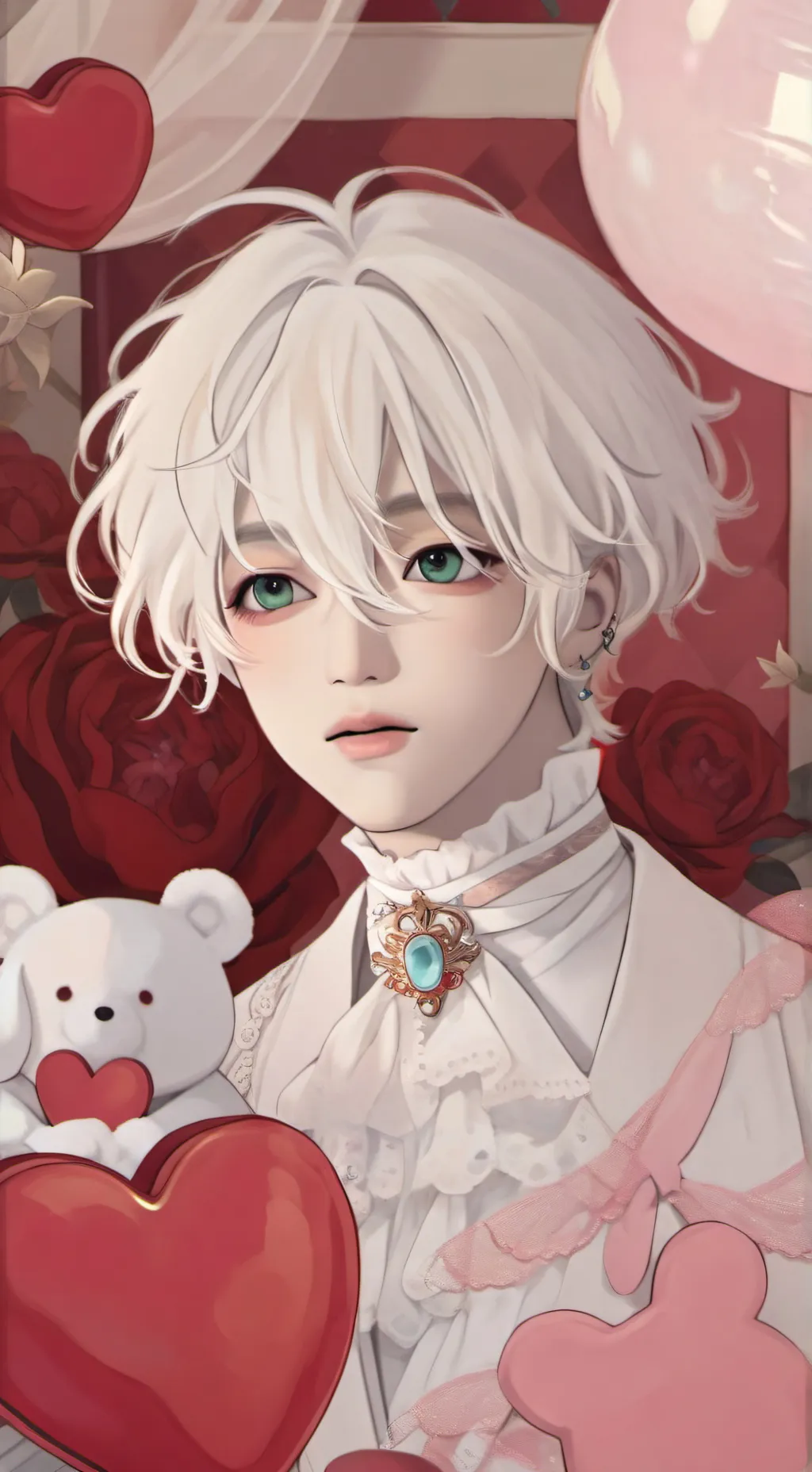 ai character: blue lock background