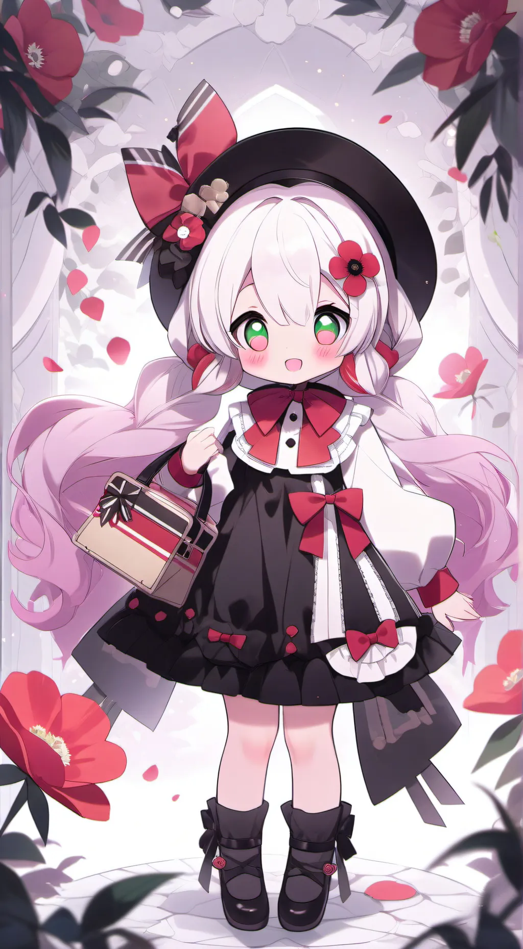 ai character: kid yarnabe  background