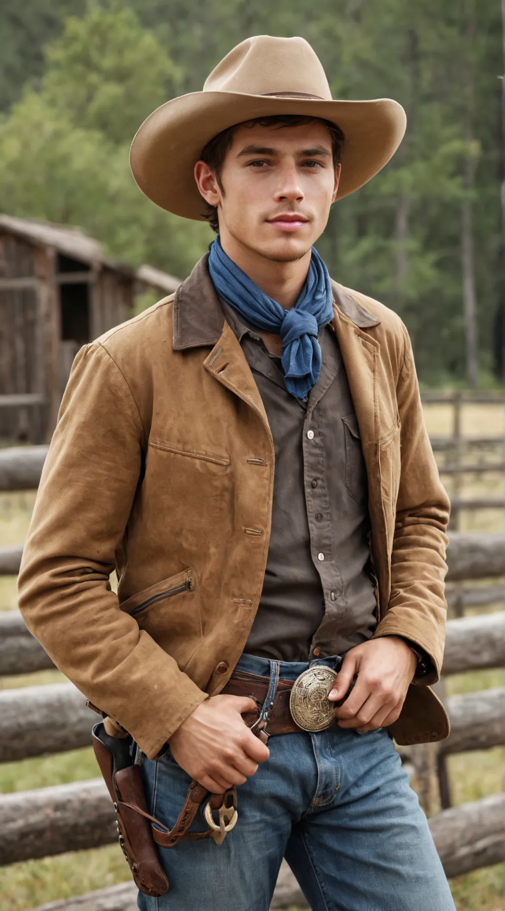 ai character: Anthony  background