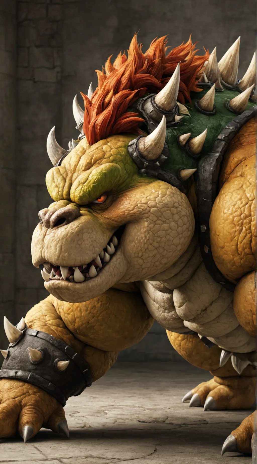 ai character: Bowser background