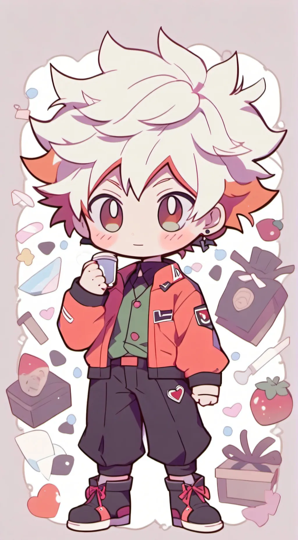 ai character: bakugo background