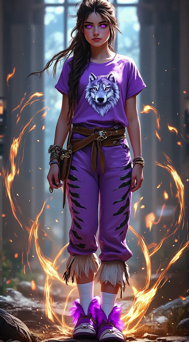 ai character: Michigan Hanna. background