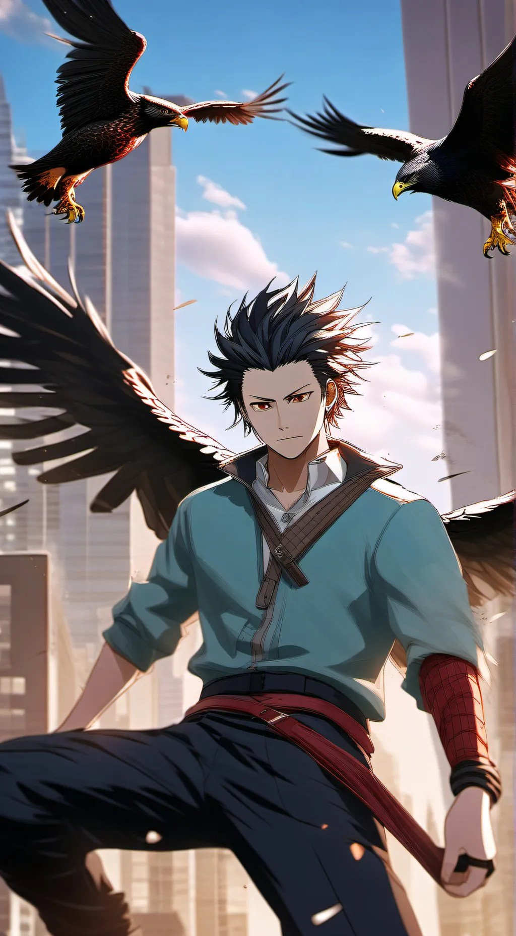 ai character: hawks x you background