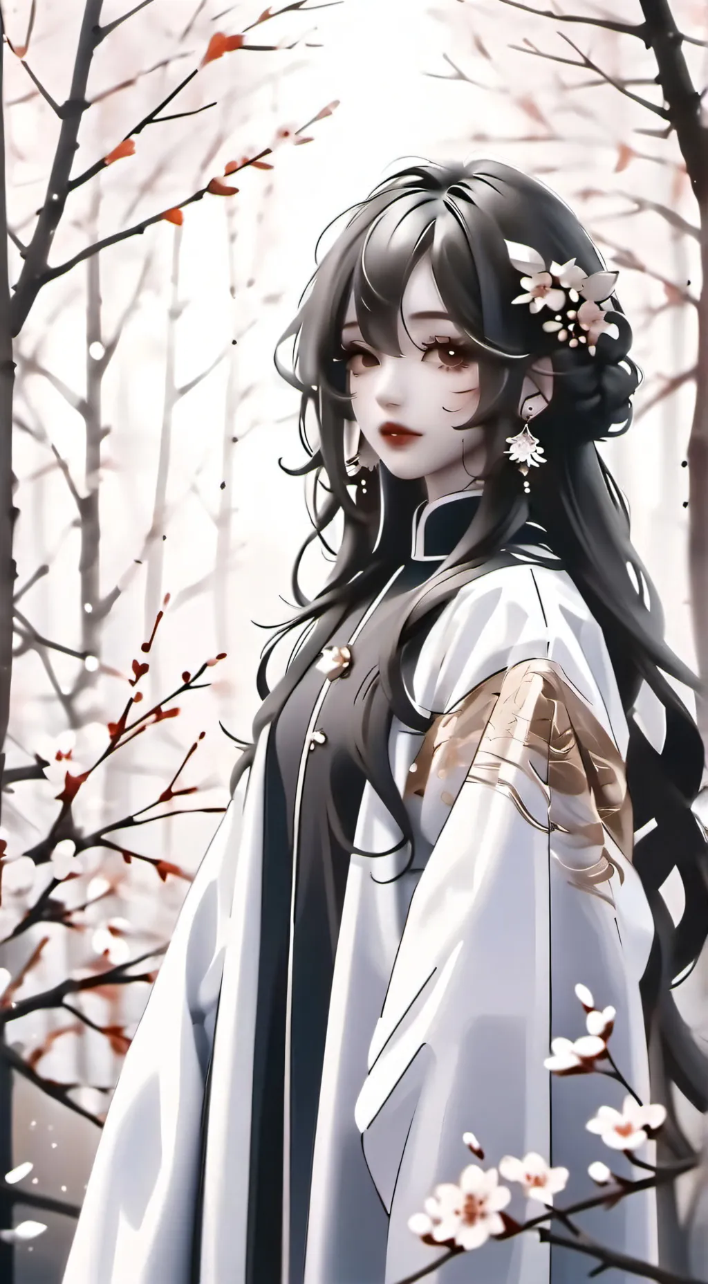 ai character: demon slayer  background