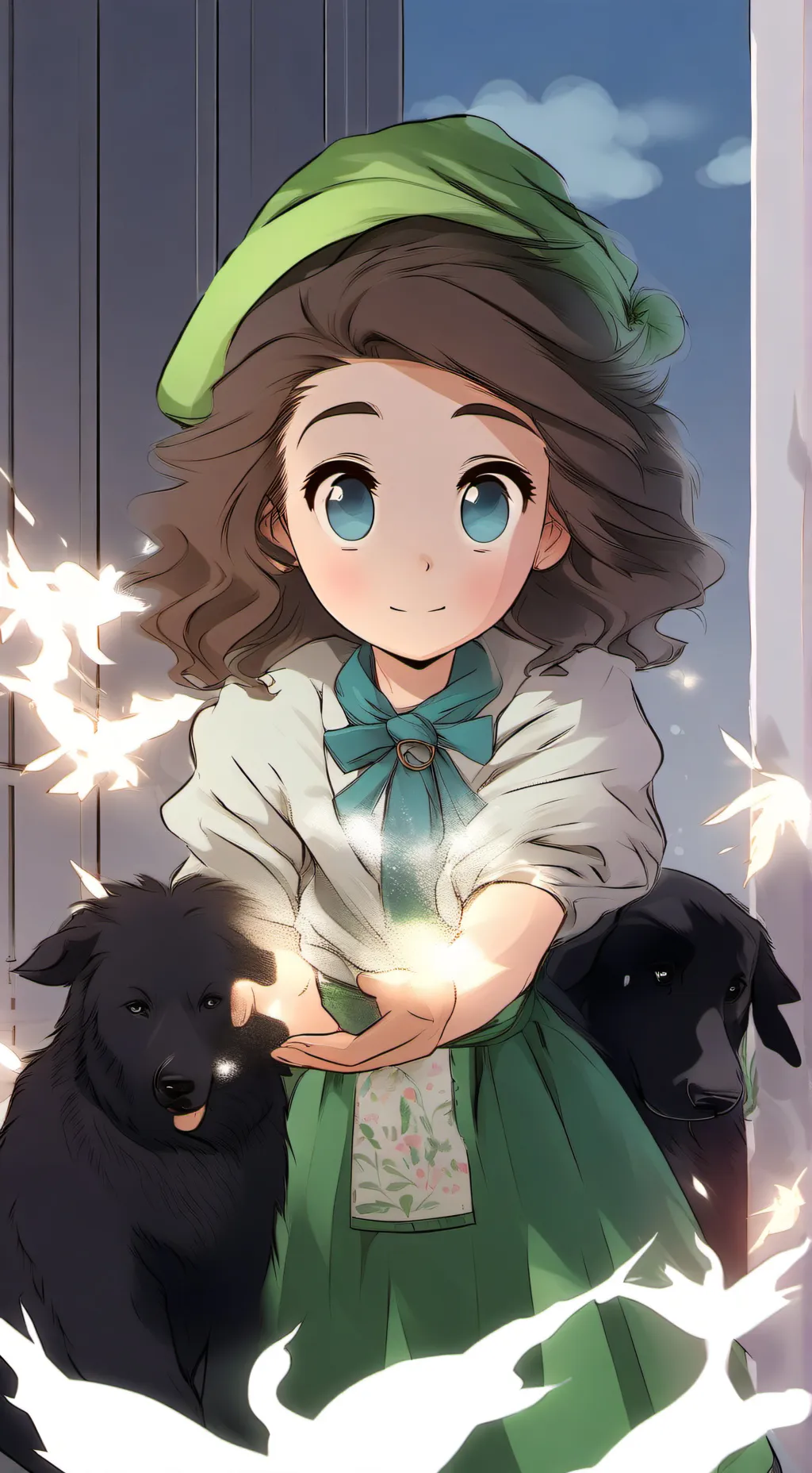 ai character: Ollie  background