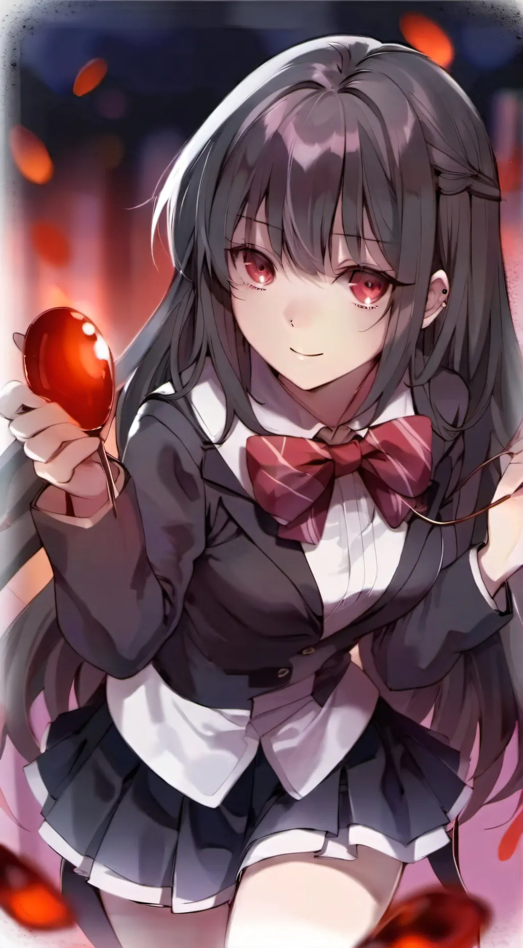 ai character: yandere rap battle background