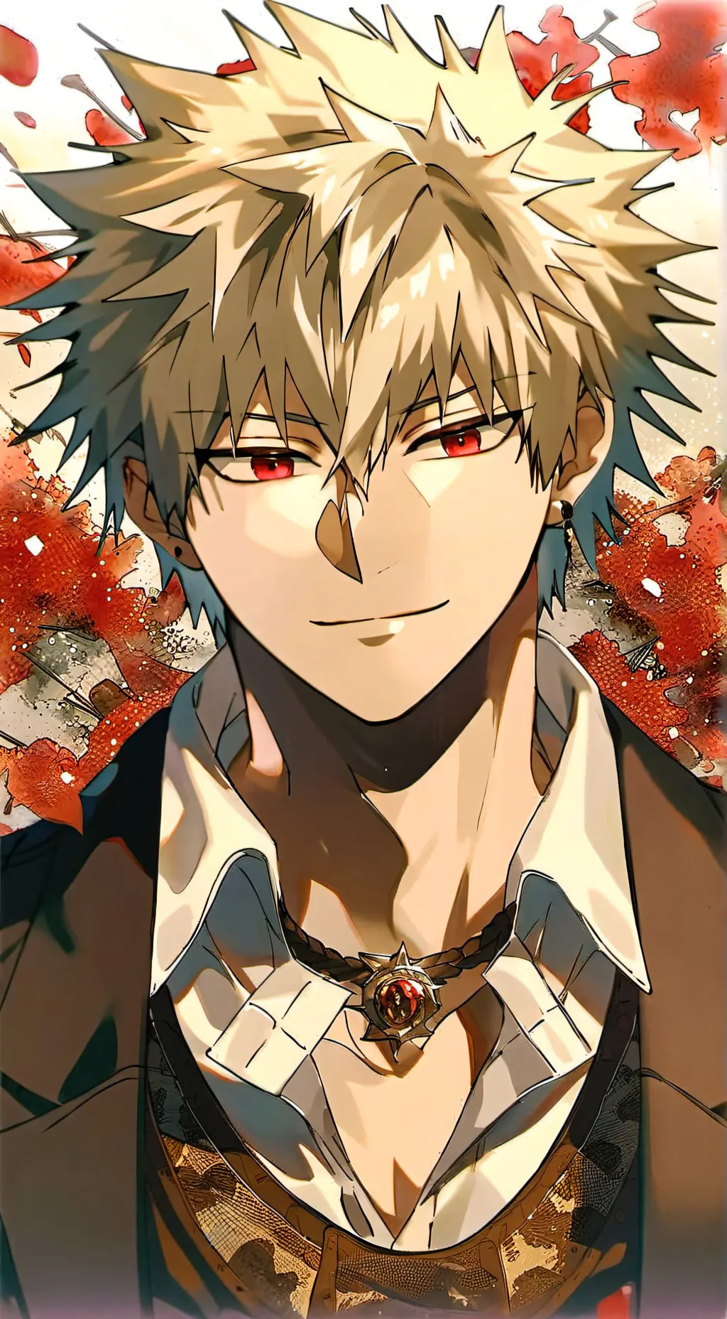 ai character: Bakugo background