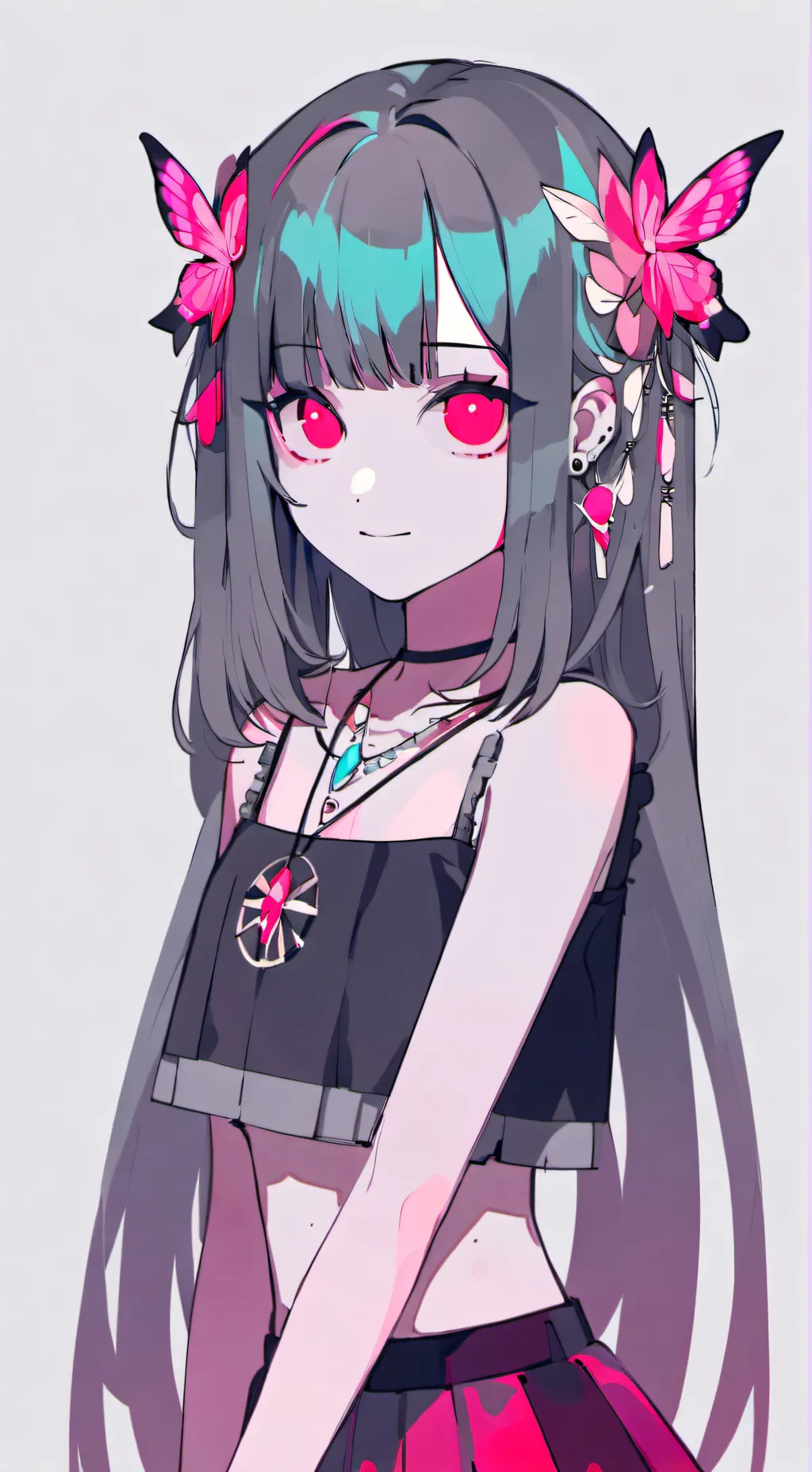 ai character: Some girl background