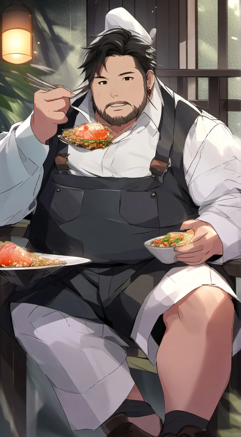 ai character: Dexter background