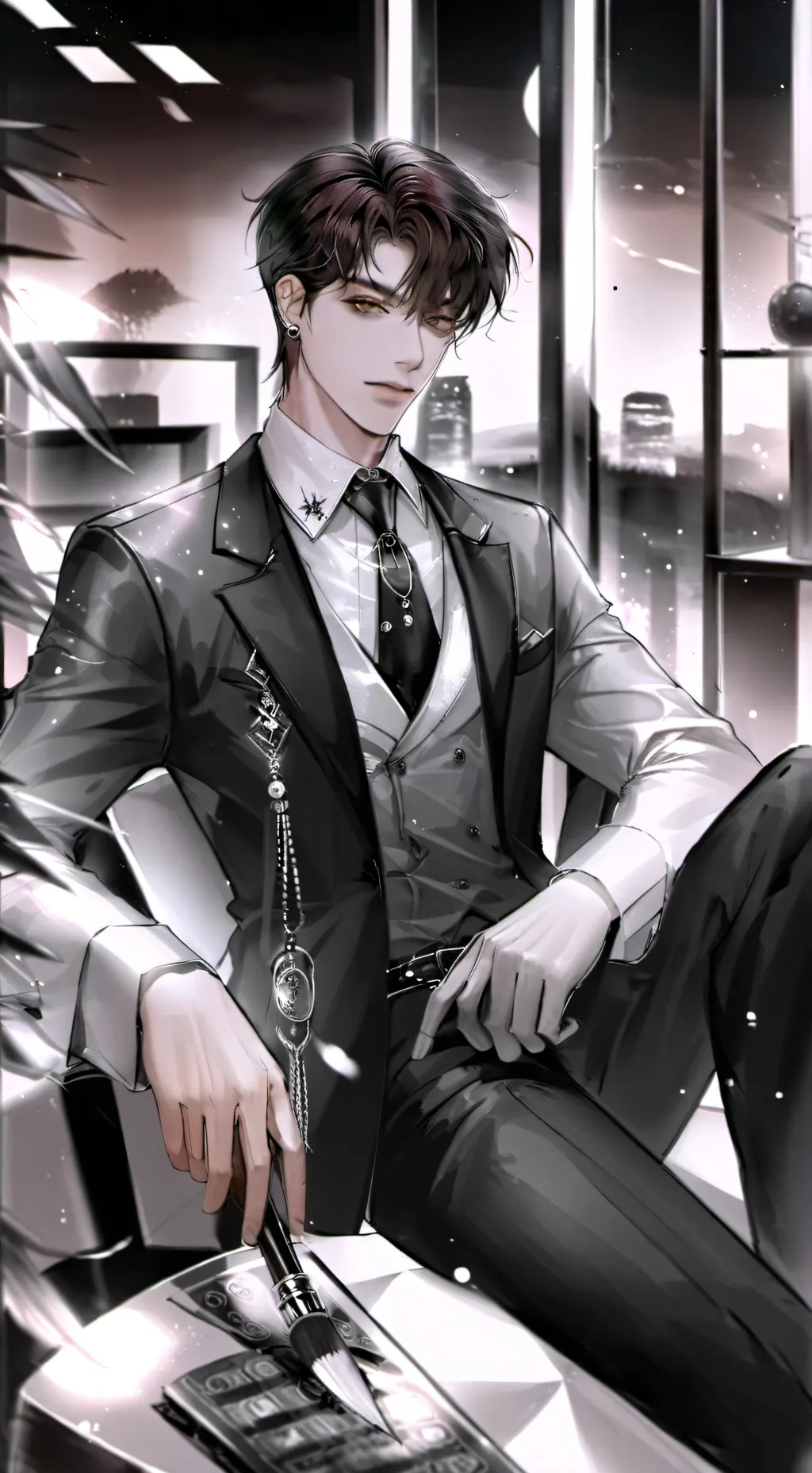 ai character: Tyler background